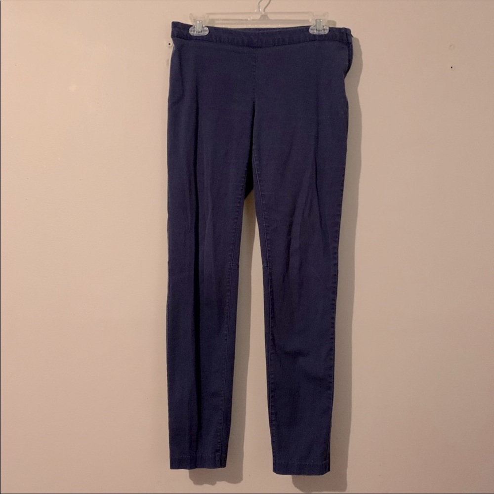 H&M casual dress pants size 10 dark blue GUC